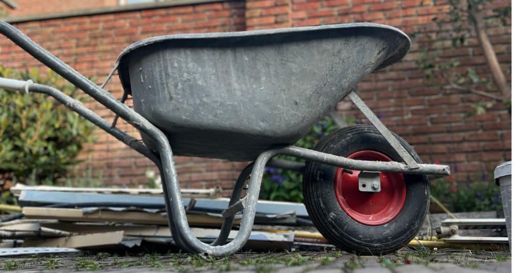 Kruiwagen met sterke 4PR kruiwagenband