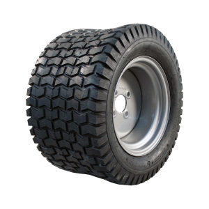 luchtband + wiel 16x6.50-8 LG-306 4PR + 5.50x8H2 ET-2 60/100/4 staal zilvergrijs