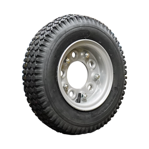 luchtband + wiel 4.80/4.00-8 V-6602 6PR + 3.00D-8 ET0 94/140/5 70 N staal, zilvergrijs