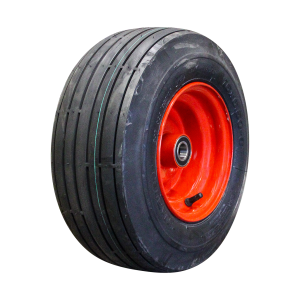 luchtband + wiel 16x6.50-8 S-2103-01 10PR + 5.50Bx8H2 ET0 NL100 83 A3 staal rood