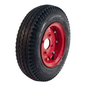 luchtband + wiel 4.80/4.00-8 S-6003 6PR + 3.00D-8 ET0 60/100/4 71 M staal rood