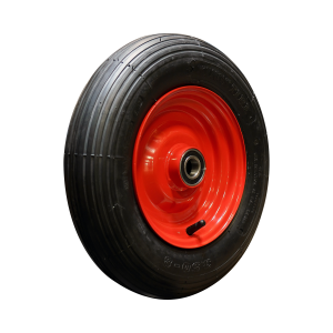 luchtband + wiel 3.50-8 V-5501 4PR + 2.50Ax8 ET0 NL75 48 A3 staal rood