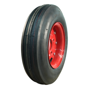 luchtband + wiel 4.80/4.00-8 V-8502 4PR + 3.00D-8 ET0 60/100/4 staal rood