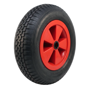 luchtband + wiel 4.80/4.00-8 V-6635 4PR + 2.50Ax8 NL75 kunststof rood
