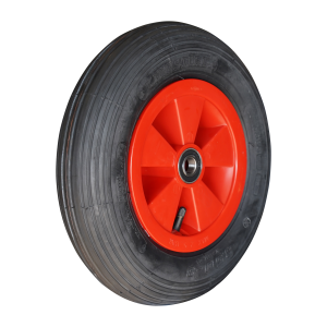 luchtband + wiel 3.50-8 V-5501 4PR + 2.50Ax8 NL75 48 A3 kunststof rood